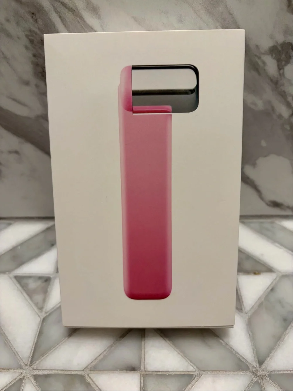 Quiet Hours Facial Ice Roller Pink Stainless Steel Depuffing NEW SEALED